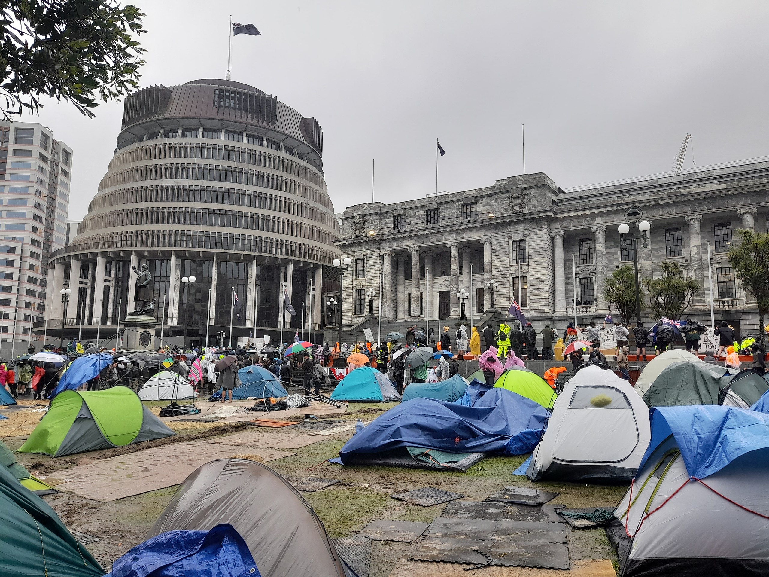 NZ’s “disinformation dozen” fuel fake news at Parliament protest – In The News